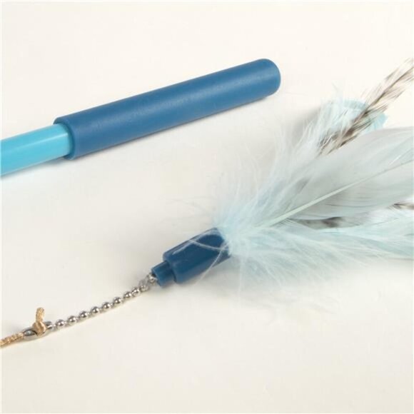 Frisky Flyer, Interactive Cat Toy, Extendable and Retractable Wand - Picture 4 of 4